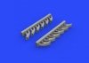 Eduard 648418 Tempest Mk. V exhaust stacks 1/48 EDUARD